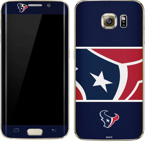 NFL Houston Texans Zone Block Galaxy S7 Edge Skin